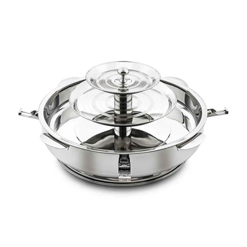 Stainless Steel Hot Pot Silver -70cm, Atbaq Collection.3.webp
