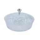 DELUXE CANDY BOX ROUND CLEAR (HY25-0098-21)