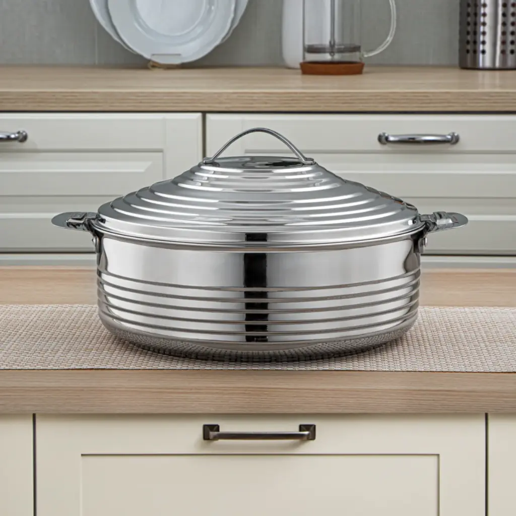 4 Pieces Royal Collection Stainless Steel Hot Pot Silver - H23P4.2.webp