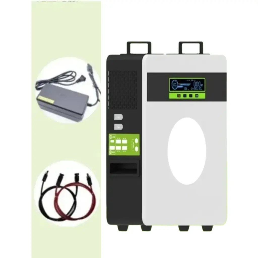 Portable Power Station-inverter 1500w Solar 1280wh LED.2.webp