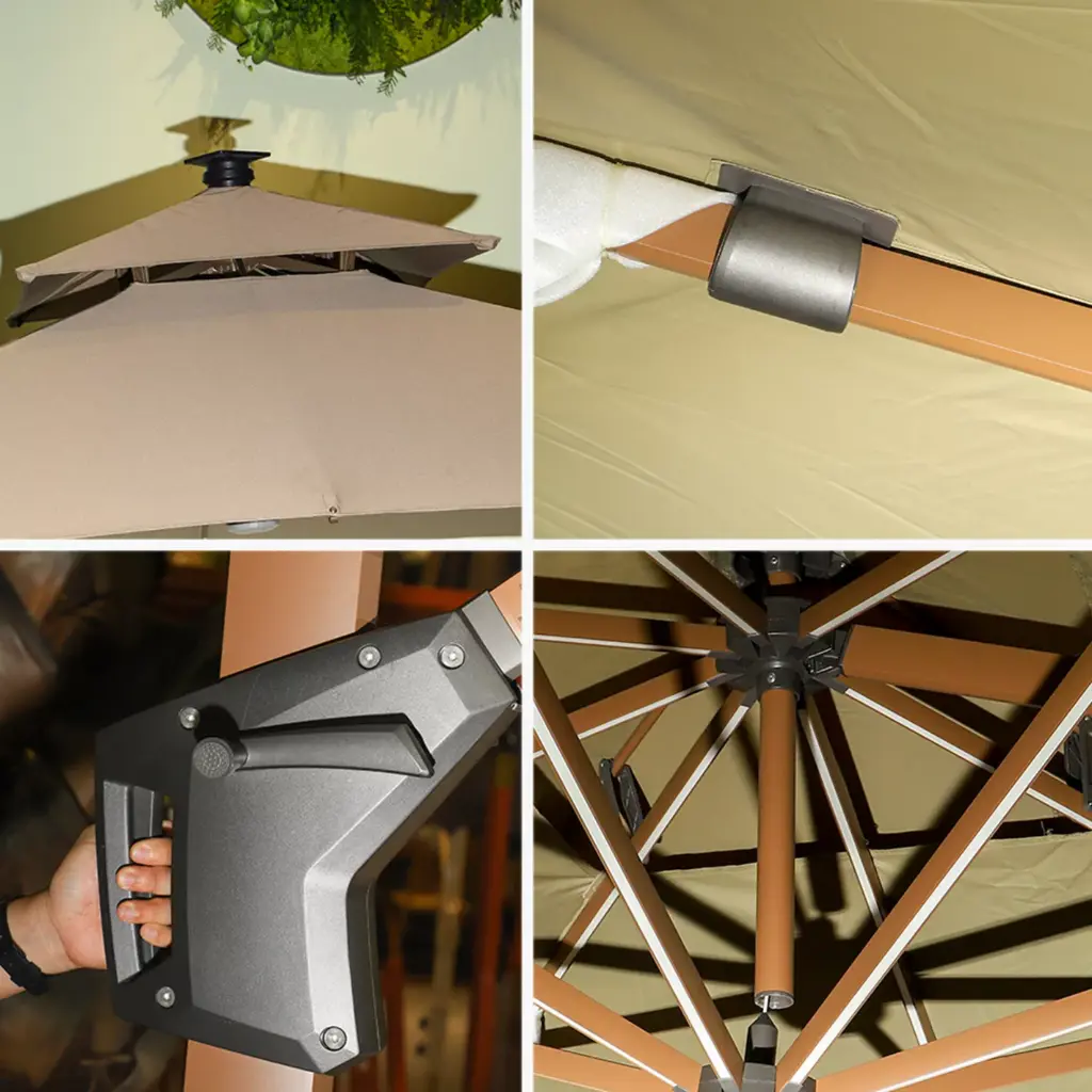 Solar LED Light Bars Patio Outdoor Umbrella 3m.2.webp