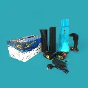 Professional Air blower with 2 batteries.3.webp
