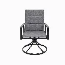 Outdoor Patio Dining Set with Round Table, 4 Chairs and Umbrella(4).webp