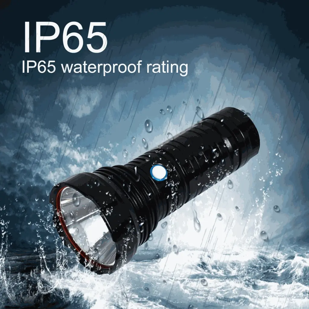 MULTI-FUNCTIONAL LED FLASHLIGHT TW-1068..webp