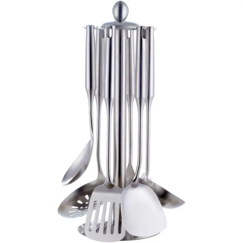 Cooking Utensils Set 6PCS Stainless Steel.2.webp