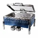 Stainless Steel Chafing Dish with Glass Lid – Buffet & Catering Food Warmer.webp