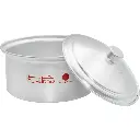 Aluminium Basrai Tope Cooking Pot with Lid - 32L..webp