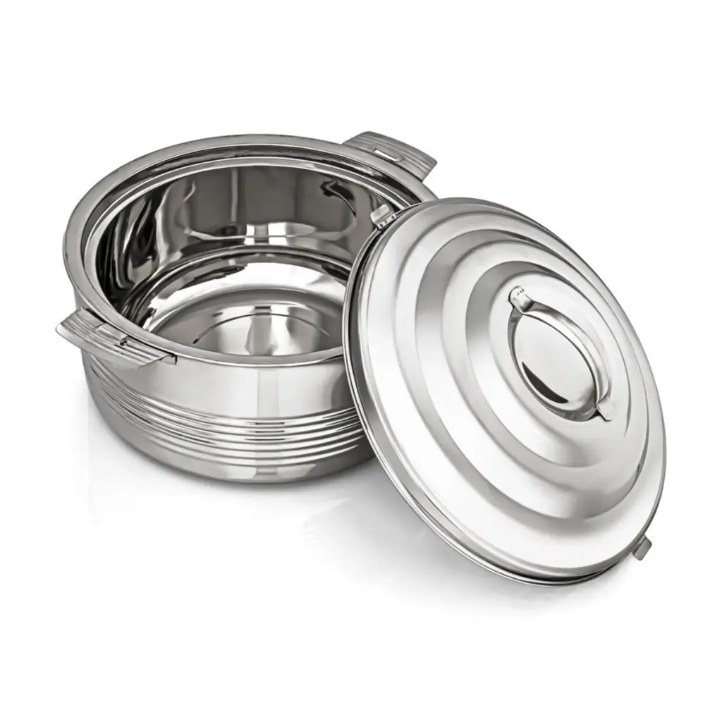 Casa Collection Stainless Steel Hot Pot Silver-15000ML..webp