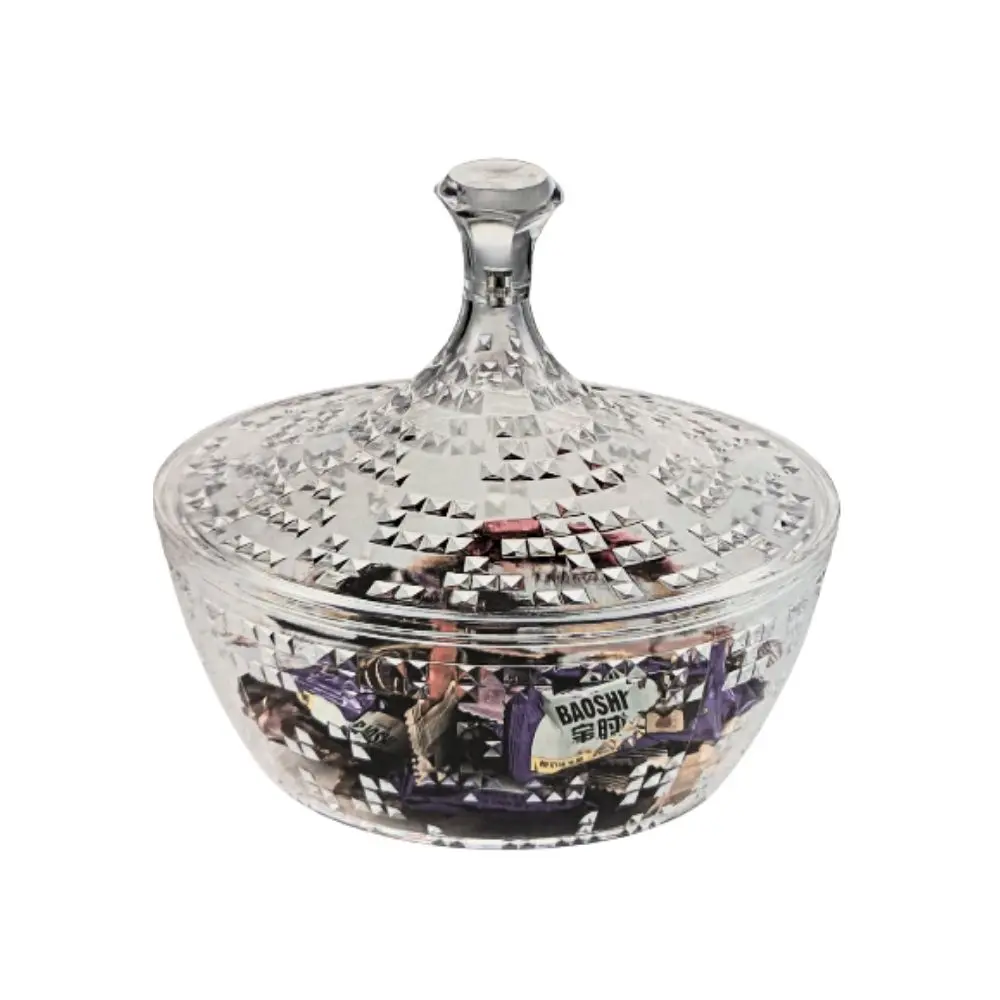 CANDY BOX ROUND CLEAR (HY25-0098-30)