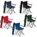 Folding Camping Chair – with Cup Holder & Carry Bag