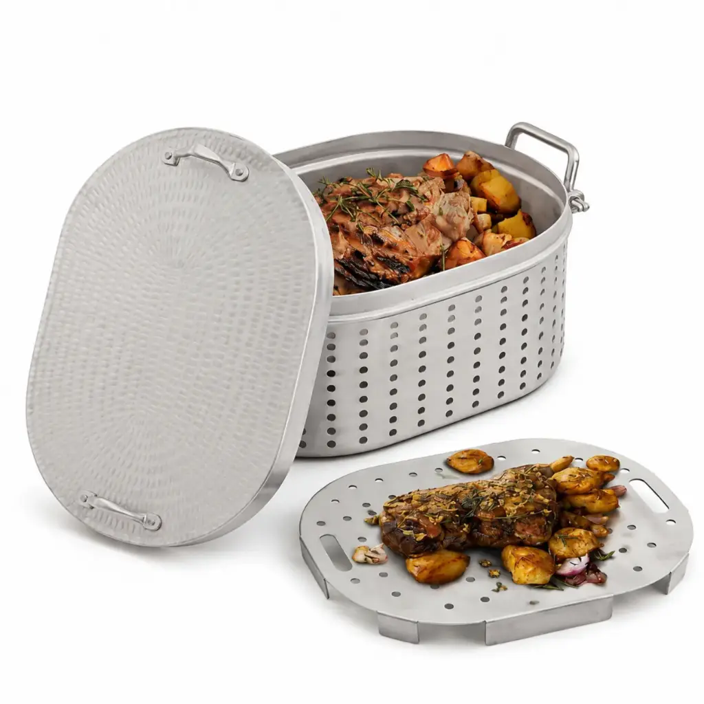 OVAL MASHWAI POT 22x15x10"