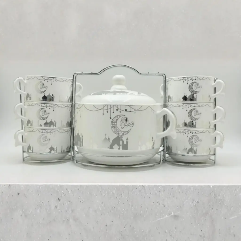 SOUP 15PCS/SET WITH STAND (2511-16001-17-18)