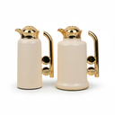 VACUUM FLASK WHITE/GOLDEN  1L + 0.7L 2PCS/SET YBIAN            IN:HY260018-11
