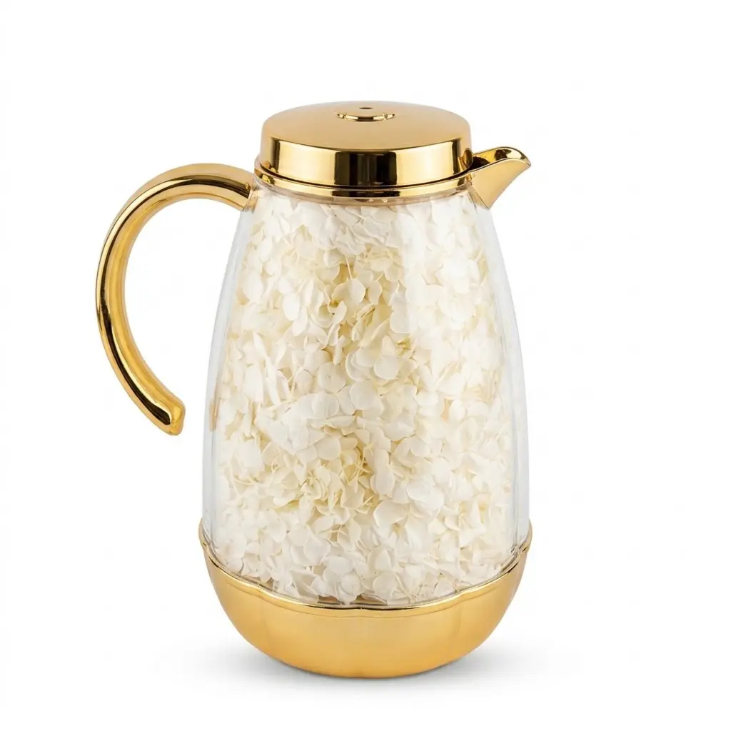 VACUUM FLASK TEA& COFFEE  1L ROP-1000 MAY FLOWER IN:HY260018-13