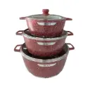 COOKWARE GRANITE 6 PCS / SET,4 COLOR