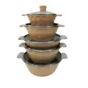 CASSEROLE 20,24,28,32,28 5PCS/SET