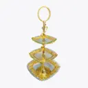 ORNAMENTAL FRUIT AND SWEET PLATE GOLD 20763-9