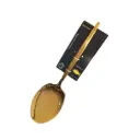 STAINLESS STEEL SPOON GOLD 91G