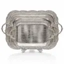 SERVING TRAY SILVER 3PCS/SET (HY25-0098-64)