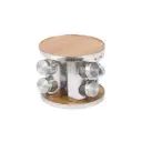 حامل التوابل الدوار LED LED 2-8J