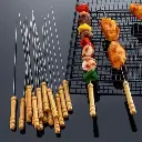 BBQ STICK 40CM12 PCSPKT 360G HX5858