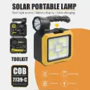 SOLAR PORTABLE LAMP WITH TOOLS 7739L