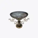ORNAMENTAL FRUIT AND SWEET PLATE GOLDEN 207637