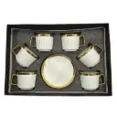 COFFE CUP 12PCS/SET W&G (HY25-0123-4)