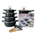 COOKWARE GRANITE 14 PCS / SET 3 COLOR