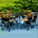 PROTABLE TABLE WITH (6PCS/CHAIR)