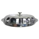 SS TRAY WITH COVER AG-52CM
