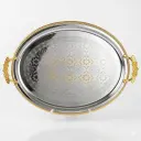 TRAY SLIVER GOLD 60*45