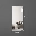 WALL MIRROR STICKER 40*90CM (HY251118-3-5)