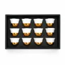 12 PCS CERAMIC COFFEE CUP SET IN:16067-1
