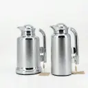 VACUUM FLASK SLIVER  1L + 0.7L 2PCS/SET YBIAN IN:HY260018-12